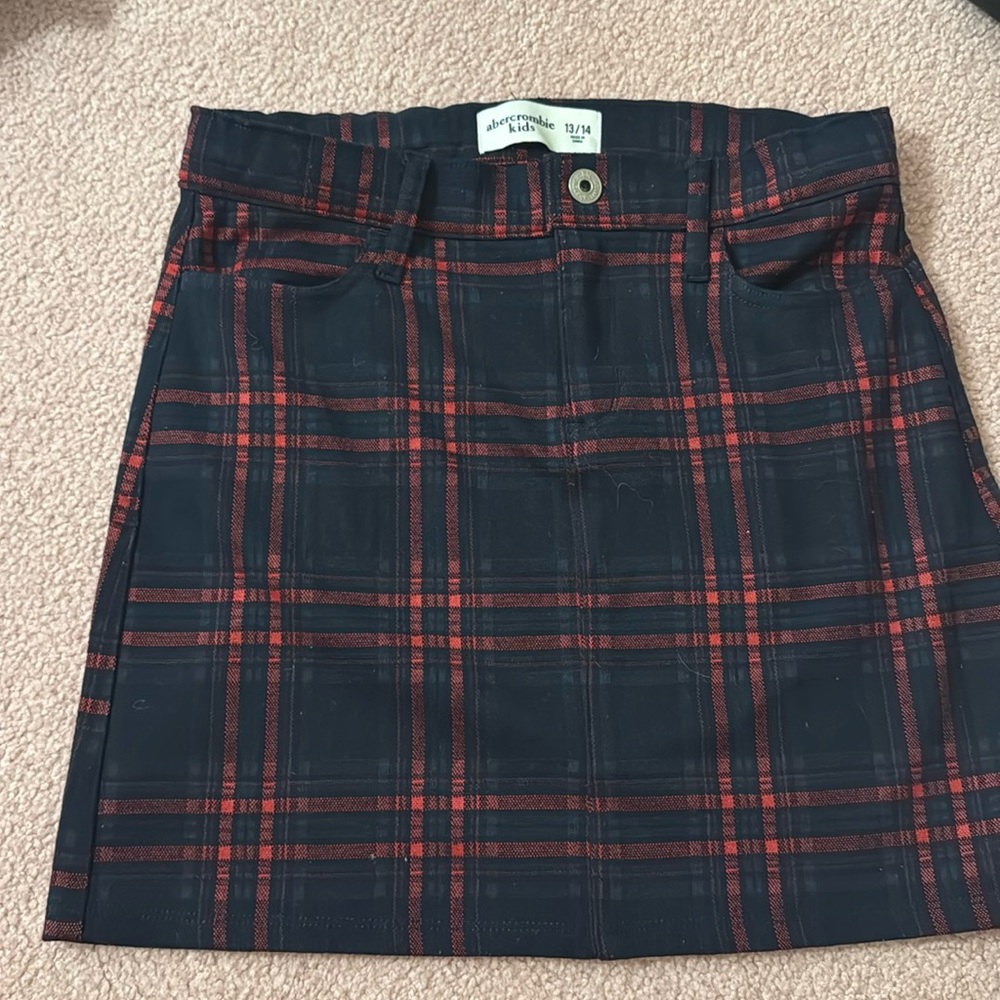 Abercrombie and Fitch Kids Plaid mini skirt